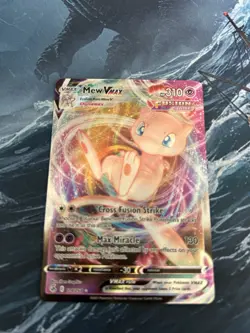 Pokemon TCG Mew VMAX 114/264 Swsh08: Fusion Strike Holo Ultra Rare - Image 1