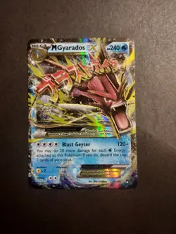 Mega M Gyarados EX 2016 Pokemon XY BREAKpoint #27/122 Holo - Image 1
