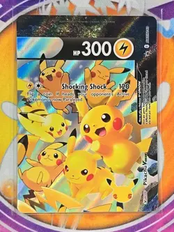 🔥Pikachu V-Union SWSH140 Black Star Promo Holo Pokemon Sword & Shield 2021 LP📈 - Image 3