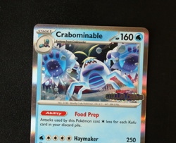 Pokemon Card TCG - Crabominable SVP134 - Stellar Crown - Black Star Promo - NM ⭐ - Image 2