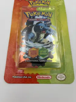 Pokemon EX Fire Red Leaf Green Vintage Blastoise Blister Booster Pack Sealed TCG - Image 4
