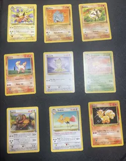 Vintage Pokemon Binder Collection Base Set NM-HP Condition 1999 WOTC TCG Lot #14 - Image 2