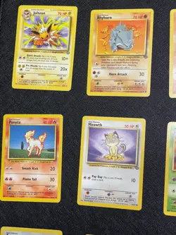 Vintage Pokemon Binder Collection Base Set NM-HP Condition 1999 WOTC TCG Lot #14 - Image 3