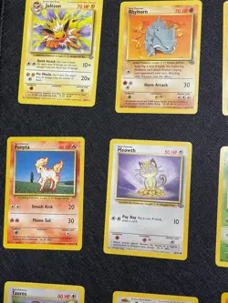 Vintage Pokemon Binder Collection Base Set NM-HP Condition 1999 WOTC TCG Lot #14 - Image 4