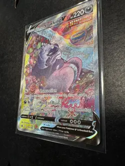 Pokemon Galarian Slowking V Sword & Shield Chilling Reign Alternate Art 179/198 - Image 5