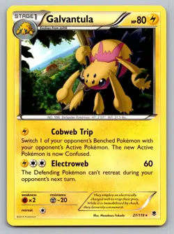 Pokemon TCG Phantom ForcesGalvantula #27 - Image 1