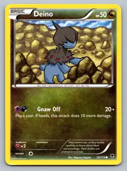 Pokemon TCG Phantom Forces Deino #72 - Image 1