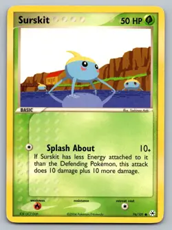 Pokemon TCG Hidden Legends Surskit 76/101 - Image 1