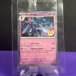 Ceruledge 040/091 Pokemon Day 2024 Stamped Promo SEALED SWIRL - Image 2