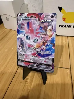 2022 Pokemon SWSH Brilliant Stars Sylveon VMAX Trainer Gallery #TG15/TG30 - Image 3
