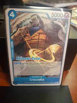 Crocodile (ST15 - ST20 Release Event Pack) OP07-040 One Piece Promotion Cards... - Image 1
