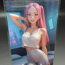 Mira Kpop Demon Hunters Anime Waifu Card Doujin ACG Goddess Holo - Image 1