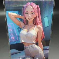 Mira Kpop Demon Hunters Anime Waifu Card Doujin ACG Goddess Holo - Image 2