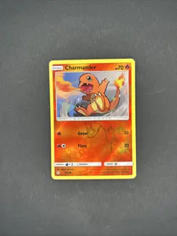 Charmander 7/68 Hidden Fates 2019 Reverse Holo Foil Pokemon TCG Card - Image 1