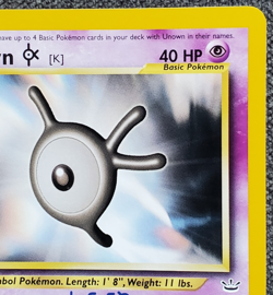 1st Edition Unown [K] - Neo Revelation - #58/64 - Vintage Pokemon Card 2001 WOTC - Image 3