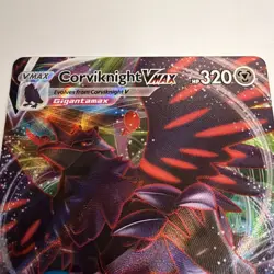 Corviknight VMAX 320HP Pokemon Card G-Max Hurricane Ability - Image 3