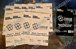 Gundam Trading Card Game - 2026 Store Tournament Kit KIT-Vol 1 ENGLISH - Image 1