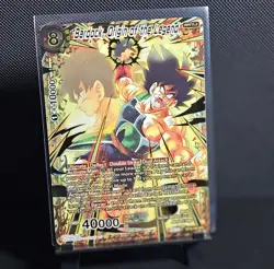 Bardock, Origin of the Legend BT18-148 GDR God Rare Dragon Ball Card Masters - Image 1