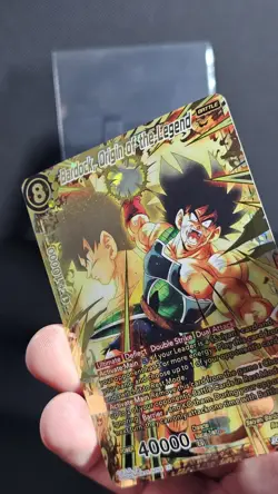 Bardock, Origin of the Legend BT18-148 GDR God Rare Dragon Ball Card Masters - Image 2