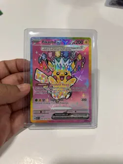 Pikachu EX SIR 277/17 Ascended Heroes English Pokemon Card- NM/M Freshly Pulled - Image 1