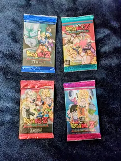 Dragonball Z VENGEANCE 4 Booster Packs Lot - Brand NEW Sealed- 12 Cards Per Pack - Image 2