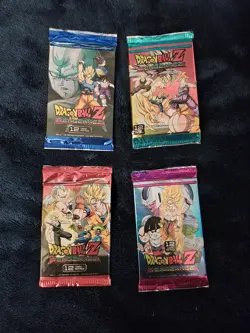 Dragonball Z VENGEANCE 4 Booster Packs Lot - Brand NEW Sealed- 12 Cards Per Pack - Image 3