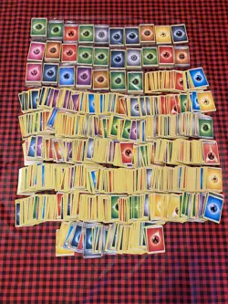 15 Pounds Of Pokemon Energy Cards Huge Lot TCG Energies - Image 1