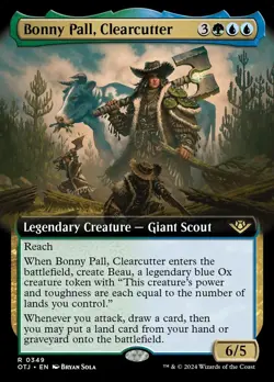 Bonny Pall, Clearcutter (Extended Art) - MTG Cards Shop - Image 1