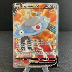 Magnezone V 175/196 Lost Origin Full Art Ultra Rare Holo Pokemon TCG Card - Image 1