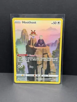 Hoothoot TG12/TG30 Astral Radiance Trainer Gallery Holo Pokemon TCG Card NM - Image 1