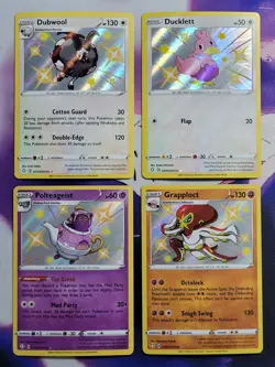 🔥 $0.01 Auction 🔥 Shining Fates Shiny Vault Rare Lot 4x Cards Pokemon TCG - Image 1