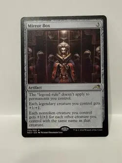 Mirror Box - Kamigawa: Neon Dynasty (NEO) Rare 250/302 Magic The Gathering Card - Image 1