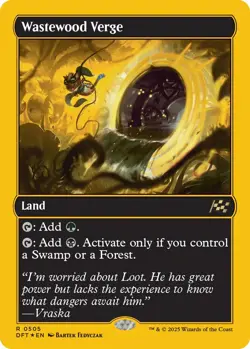 Foil - Wastewood Verge (First-Place Foil) - 505 / NM / English MTG - Image 1
