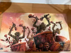 Goblin Tokens and Playmat Magic The Gathering MTG TCG - Image 1