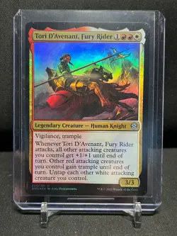 Tori D' Avanent, Fury Rider - Foil - Magic MTG 2022 Dominaria United - LP - Image 1