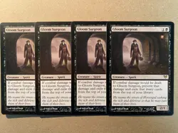 MTG 4x Gloom Surgeon # 104 Avacyn Restored Modern Magic the Gathering x4 NM - Image 1