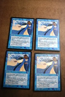 MTG, HYDROBLAST (x4), ICE AGE, NM, NEVER BEEN PLAYED - Image 1