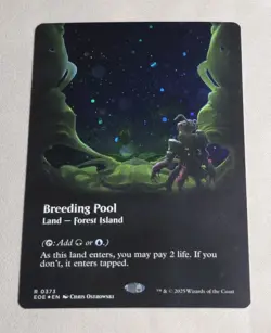 Magic: The Gathering - Edge of Eternities - Breeding Pool Galaxy Foil NM - Image 1
