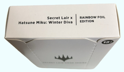 NEW! MTG, Secret Lair, Hatsune Miku: Winter Diva ENGLISH Foil Edition - Image 1