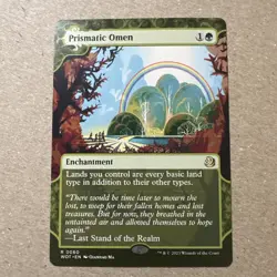 Prismatic Omen Wilds of Eldraine: Enchanting Tales Regular - Image 1