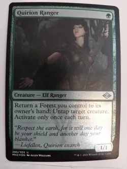 Quirion Ranger (Foil Etched) U Foil Modern Horizons 2 285 LP-NM - Image 1