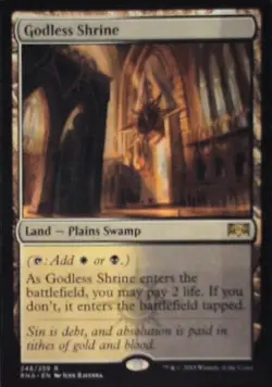 Godless Shrine - Ravnica Allegiance: #248, Magic: The Gathering Nm C277 - Image 1