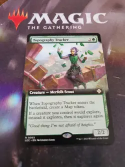Mtg. Topography Tracker. Extended Art. Lost Caverns Of Ixalan. Pack Fresh - Image 1