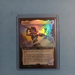 Zack Fair (Extended Art) MTG Final Fantasy Foil NM - Image 1