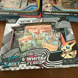 3 BOXES! Pokemon Victini Illustration Collection Box (1) Mega Kangaskhan Ex (2) - Image 2