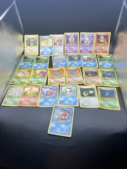 1995 1st Edition 25 Vintage Pokemon Cards Lot 90s - Image 1