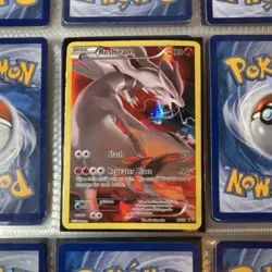Pokemon Reshiram Full Art Promo Holo XY74 120 HP Repeater Blaze - Image 1