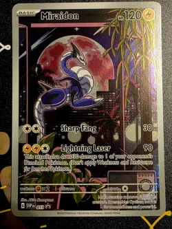 Miraidon Pokemon TCG Black Star Promos SVP013 Holo Card Mint Condition - Image 1