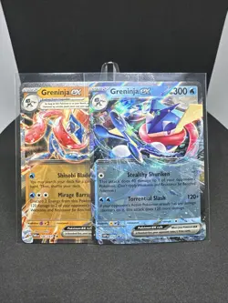 Pokemon TCG Scarlet & Violet Greninja ex UPC Black Star Promo 054 & 106/167 - Image 1
