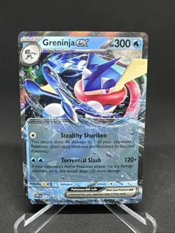 Pokemon TCG Scarlet & Violet Greninja ex UPC Black Star Promo 054 & 106/167 - Image 2